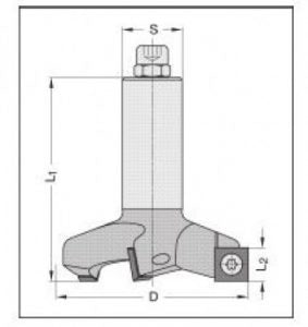 GDP GUHDO 6246.800.34 80x12x3/4" Z3 SPOILBOARD / FLY CUTTER