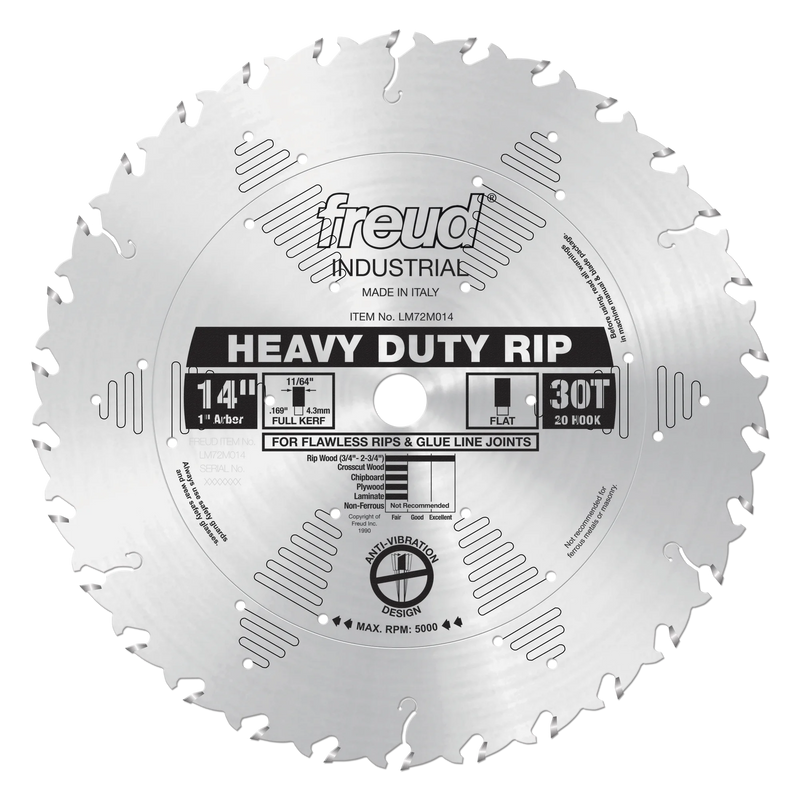 Freud 14" Heavy-Duty Rip Blade