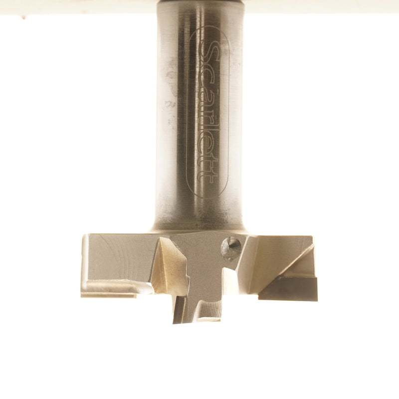 NOTCH CUTTER FOR PLASTICS - PCD TIPPED CNC ROUTER BIT - SOFT PLASTIC / HARD PLASTIC